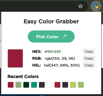 Easy Color Grabber - Color Picker